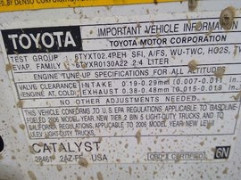 2006 TOYOTA RAV4, WHITE, 2.4L, AT, FWD, Z25003